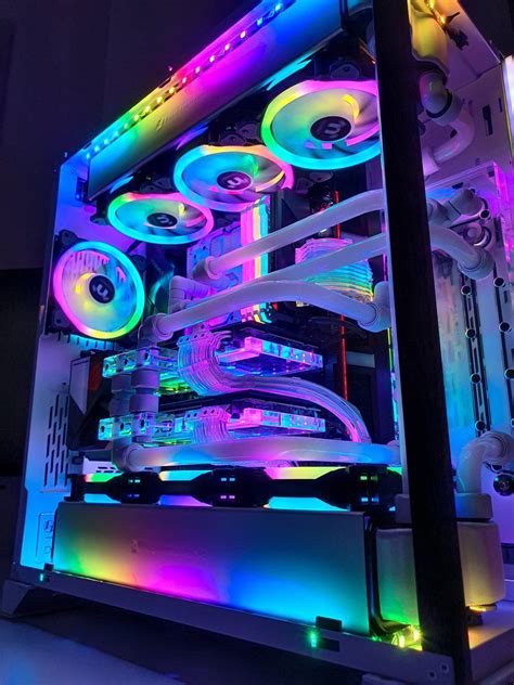 Ultimate $$$ RGB Gaming PC Build Setup Lian Li Dynamic with Intel Core i9 and Nvidia RTX 2080Ti ...