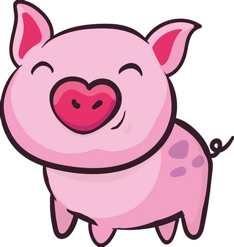 Download Kisspng Domestic Pig Clip Art Pink Cute Little - Pig Clipart Png Transparent Png ...