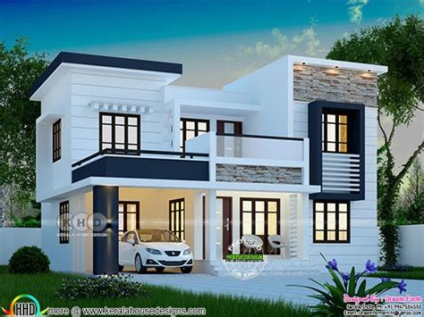 1748 square feet modern 4 bedroom house plan - Kerala Home Design and Floor Plans - 9K+ Dream Houses