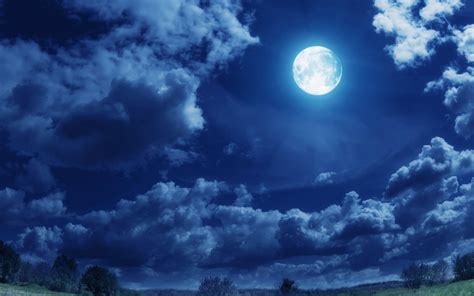 Moon Sky Anime Dark Wallpapers - Wallpaper Cave