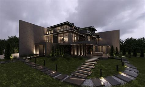 Luxury Mansion Exterior