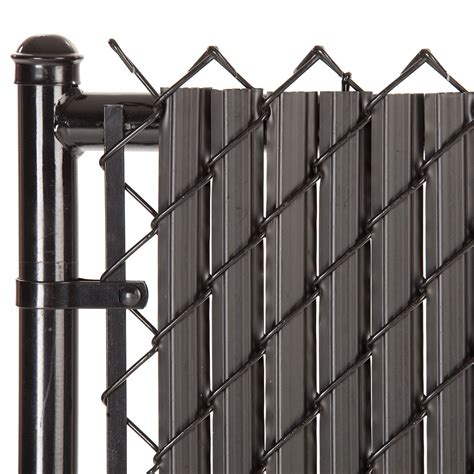 Maximum Privacy Black SoliTube Slats™ for 6ft Chain Link Fence - Walmart.com - Walmart.com