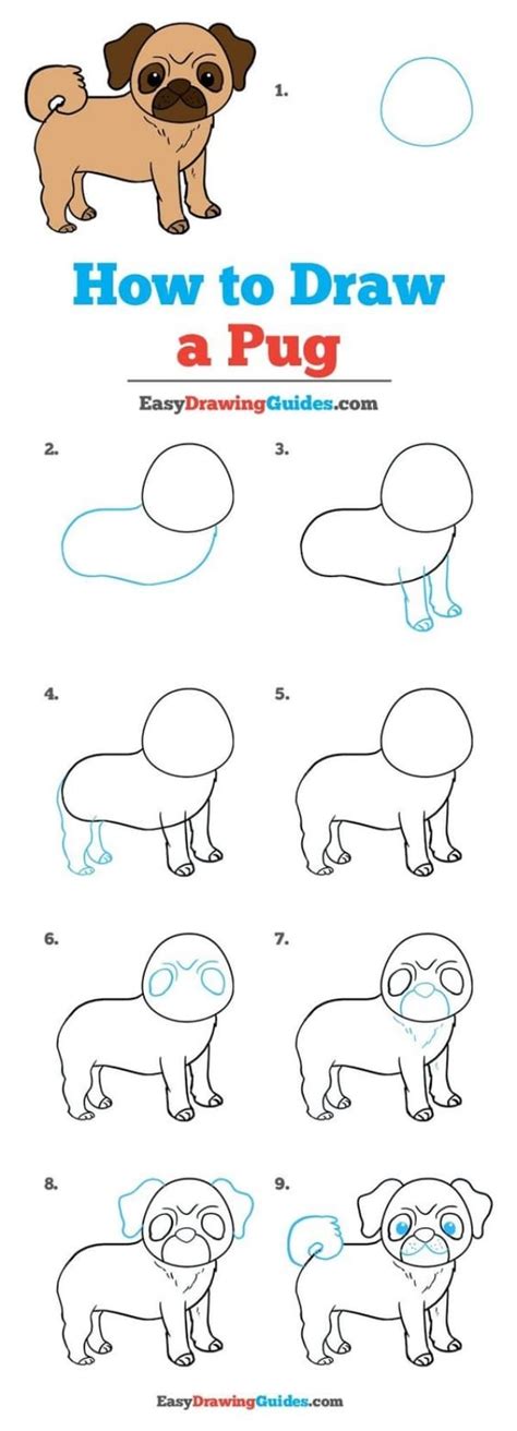 How To Draw A Cute Dog Step By Step Easy / Learn how to draw cute dog step by step pictures ...