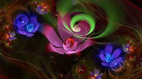 Neon Flowers Wallpapers - Top Free Neon Flowers Backgrounds - WallpaperAccess