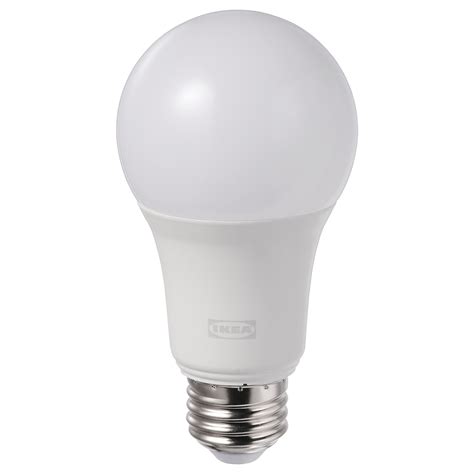 TRÅDFRI LED bulb E26 800 lumen, smart wireless dimmable/color and white spectrum globe - IKEA