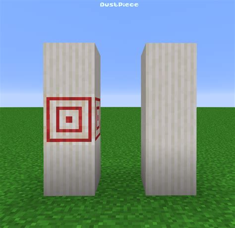 Target block and Quartz Pillar textures fit together nicely : r/aesthetics13_mc