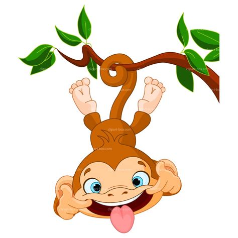 Funny monkey clip art free clipart images – Clipartix