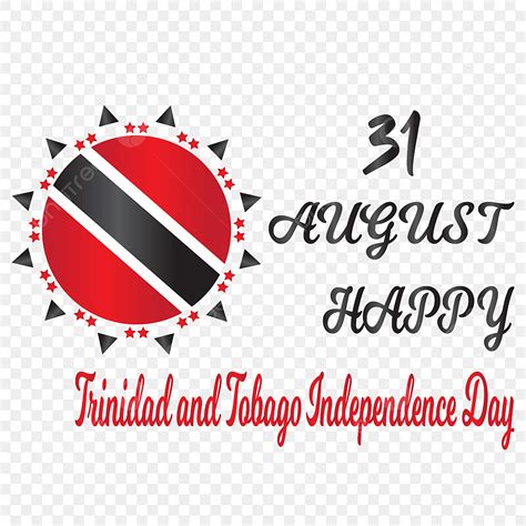 Trinidad And Tobago Vector Design Images, Trinidad And Tobago Independence Day Flat Design With ...