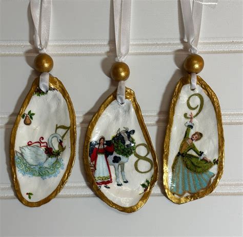 12 Days of Christmas Ornaments - Etsy