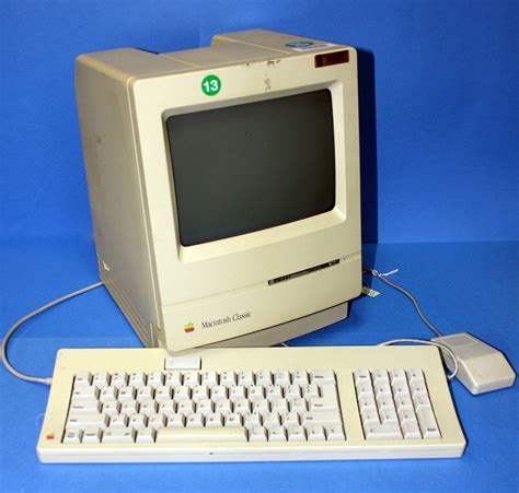 The first computer Apple sold for less than $1000, the Macintosh Classic PC Model M0420, was on ...