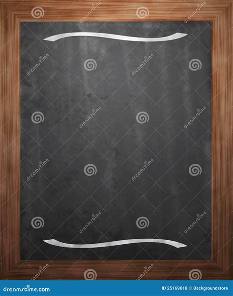 Menu Blackboard Background stock illustration. Illustration of bulletin - 25169018