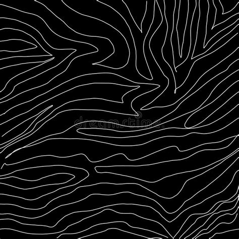 Abstract Black and White Wave Pattern As Illustration Background and Wallpaper Stock ...