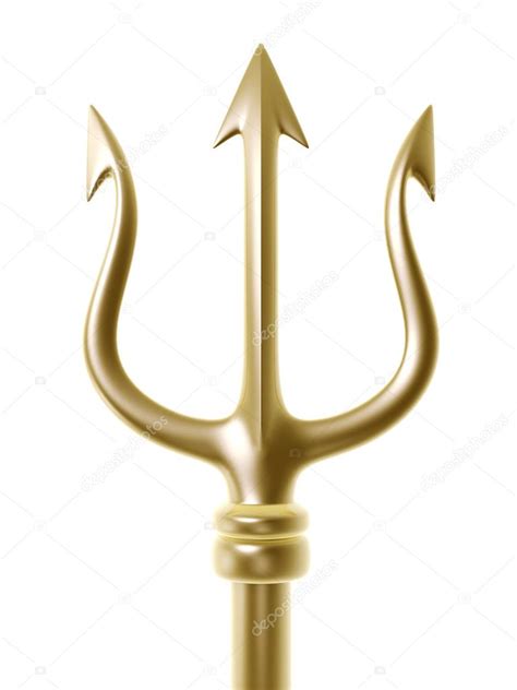 Golden trident Stock Photo by ©sgamez 3159104