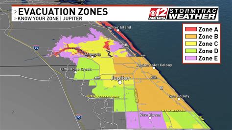 Hurricane Evacuation Route Map