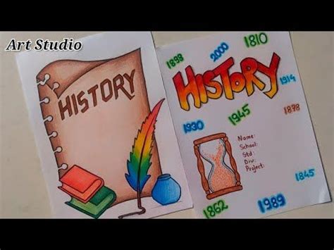 History Project Front Page Design