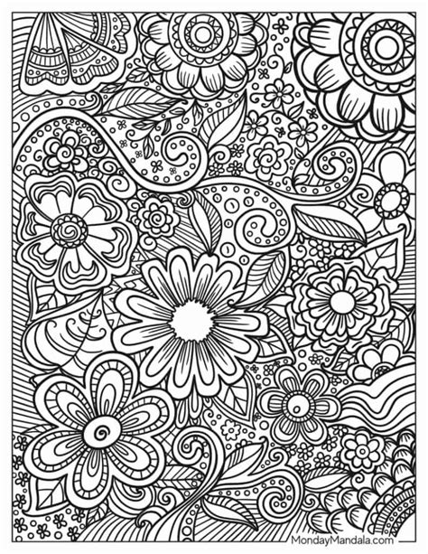 30 Zentangle Coloring Pages (Free PDF Printables)