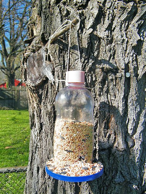 DIY Plastic Bottle Bird Feeder - Our Kid Things