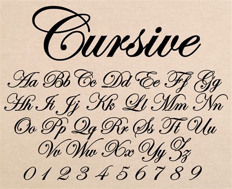 Cursive Font Wedding Font Vintage Cursive Font Lovely Font Old Cursive Font Flourishes Font ...