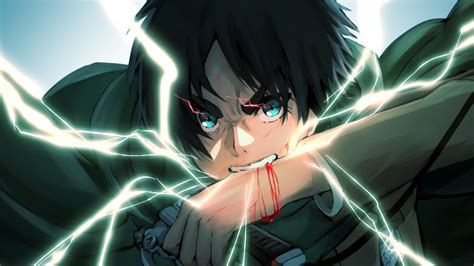 1600x900 Resolution Eren Yeager Anime Art 4K 1600x900 Resolution Wallpaper - Wallpapers Den