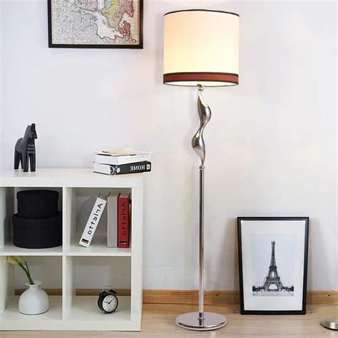 Stand Up Lights For Living Room / Post Modern Tube Floor Lamp Metallic Living Room LED Stand Up ...