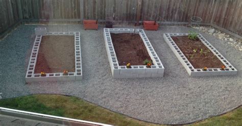 How to Build a Cinder Block Raised Garden Bed - Sunshine And Rainy Days