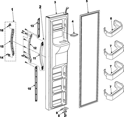 Refrigerator Parts: Samsung Refrigerator Parts List