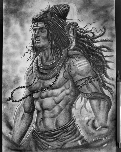 Bholenath shivji Pencil sketch | Rpg