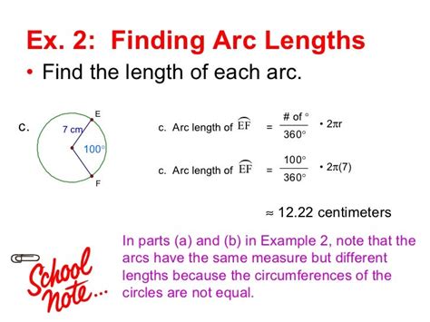 11.4 circumference and arc length