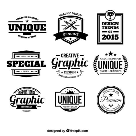 Free Set Of 300+ Logo Templates