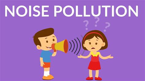 Noise Pollution || Video for kids || solution of noise pollution | Noise pollution, Pollution, Noise