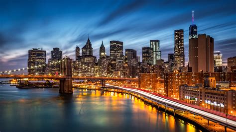 Manhattan Skyline Wallpaper - photos and vectors