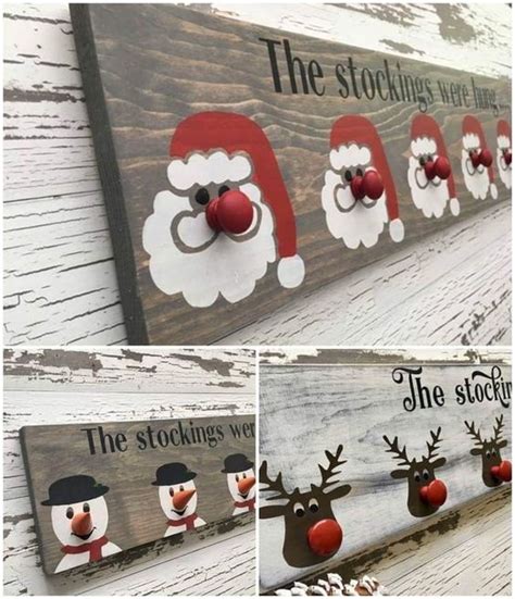 DIY Christmas Stocking Holders Ideas - DIY Cuteness