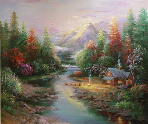 Beautiful Landscape Oil Paintings