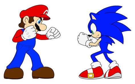 Mario Vs. Sonic: Ready... Set... by Zero20-2 on DeviantArt