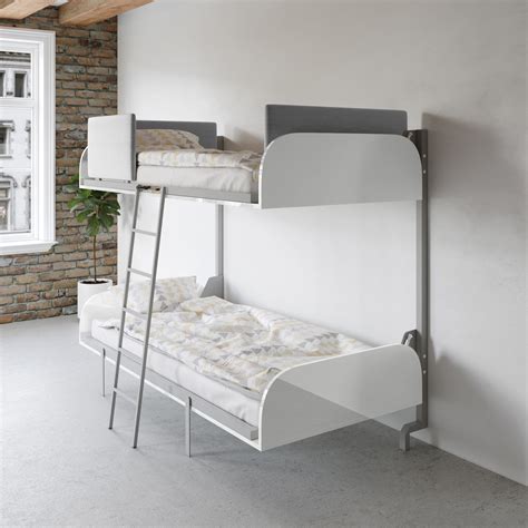 Hover – Compact Fold-Away Wall Bunk Beds - Expand Furniture - Folding Tables, Smarter Wall Beds ...