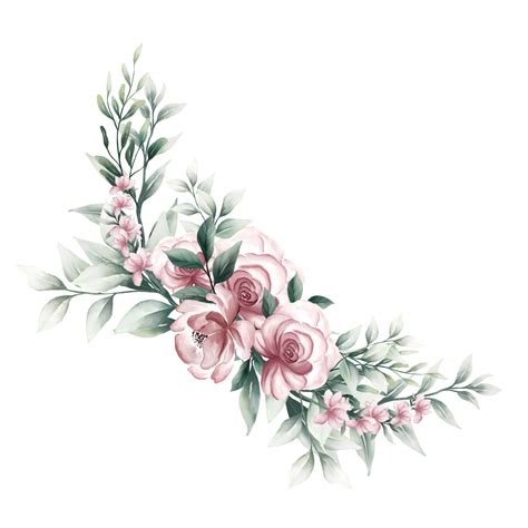 Watercolor Flowers Png Clipart | Best Flower Site