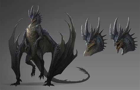 Elder Dragon Concept Art