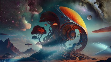 Download Fantasy, Fantasy Landscape, Planets. Royalty-Free Stock Illustration Image - Pixabay