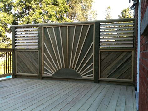 Deck Privacy Wall Ideas