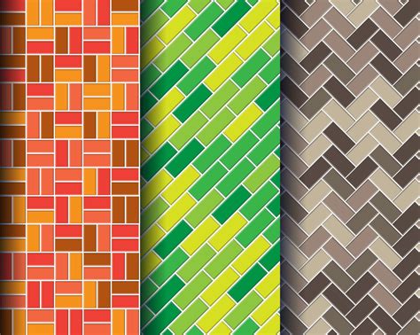 Colorful brick wall patterns 1255911 Vector Art at Vecteezy