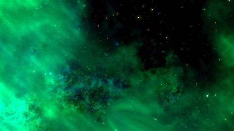 Wallpaper radiance universe stars galaxy green space