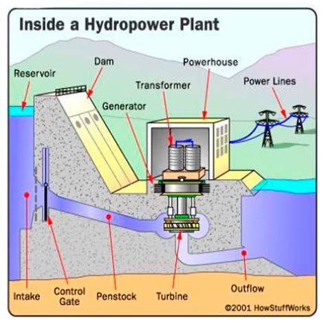 Power Plant Generator Diagram