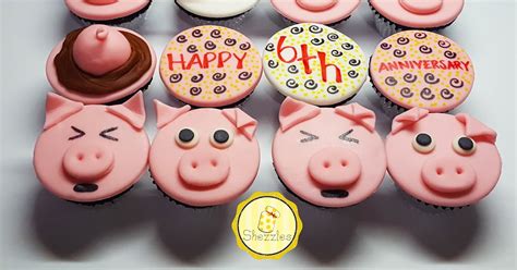 SHEZZLES | Cakes and Pastries: Cute Piggy Cupcakes