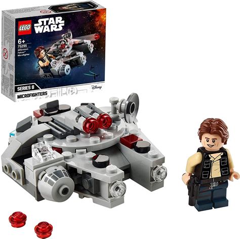 Lego Star Wars Millennium Falcon Microfighter Toy with Han Solo Minifigure – CULT FACTION