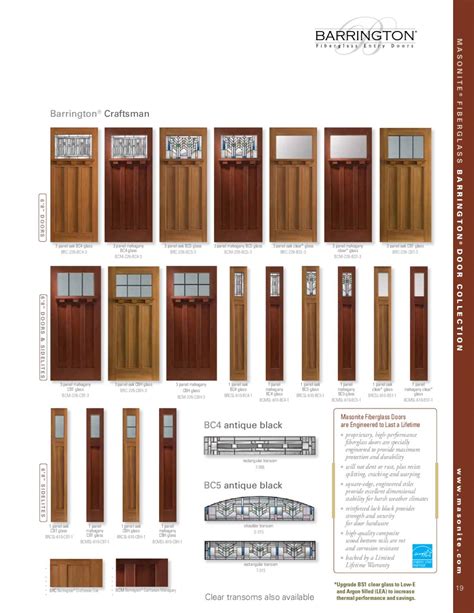 Masonite Exterior Door Catalog by Poulton Web Design - Issuu