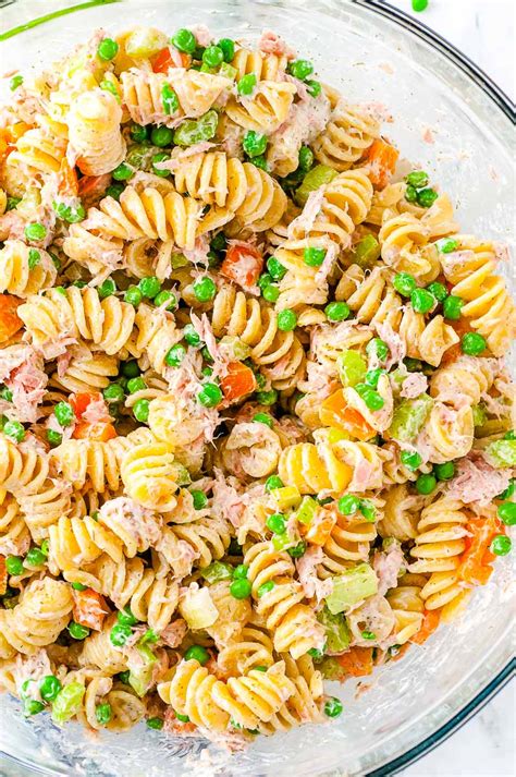 Tuna Pasta Salad Recipe | Sugar and Soul