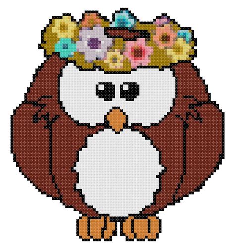 free-owl-cross-stitch - Creatively Crafting