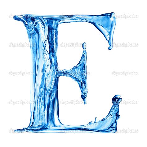 17 Water Alphabet Font Letters That Look Like Images - Free Water Fonts, Alphabet Font That ...