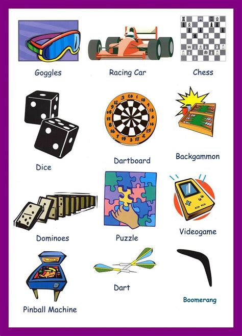 ESL Picture Vocabulary - GrammarBank