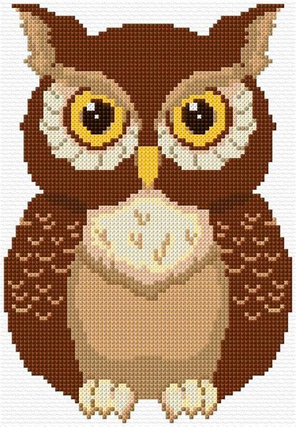 Owl - Cross-Stitch Designs